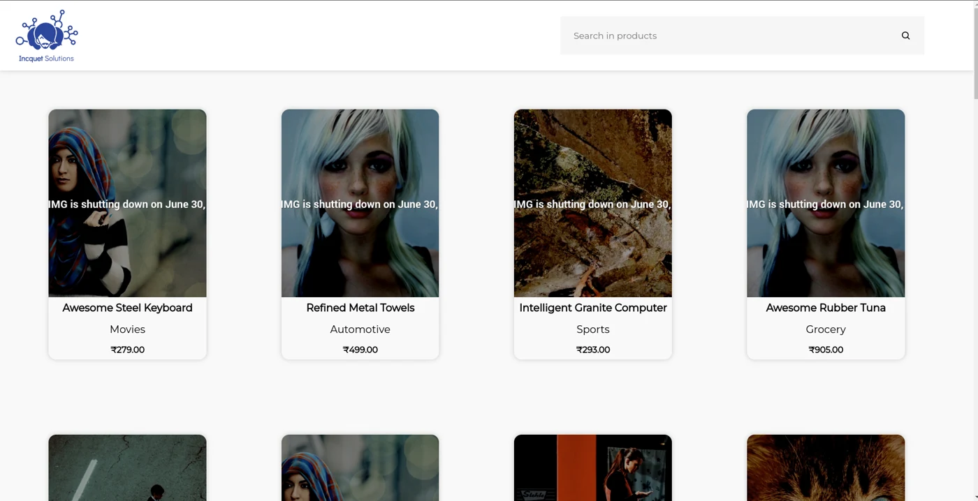 Incquet project preview